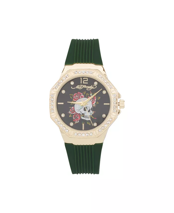 Женские часы Quartz с матовым зеленым силиконовым ремешком, 38 мм Ed Hardy
Женские часы Quartz с матовым зеленым силиконовым ремешком, 38 мм Ed Hardy