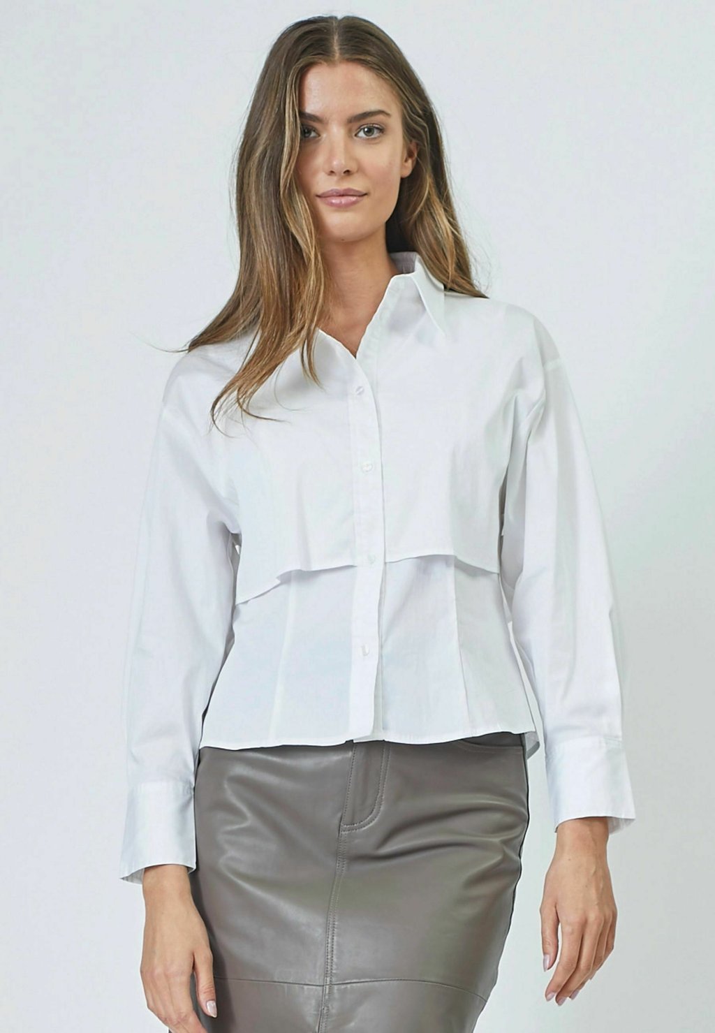 Блузка на пуговицах SandyCC Co'couture, белый
Блузка на пуговицах SandyCC Co'couture, белый