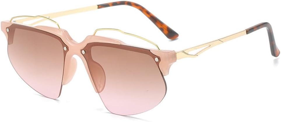 Модные женские солнцезащитные очки без оправы в стиле панк, «кошачий глаз», ретро, роскошные очки с защитой от УФ-излучения UV400, мужские спортивные очки для вождения HVTVTLA, Pink
Модные женские солнцезащитные очки без оправы в стиле панк, «кошачий глаз», ретро, роскошные очки с защитой от УФ-излучения UV400, мужские спортивные очки для вождения HVTVTLA, Pink