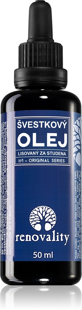 Масло для лица из сливового масла холодного отжима Original Series для сухой и чувствительной кожи Renovality, 50 мл
Масло для лица из сливового масла холодного отжима Original Series для сухой и чувствительной кожи Renovality, 50 мл
