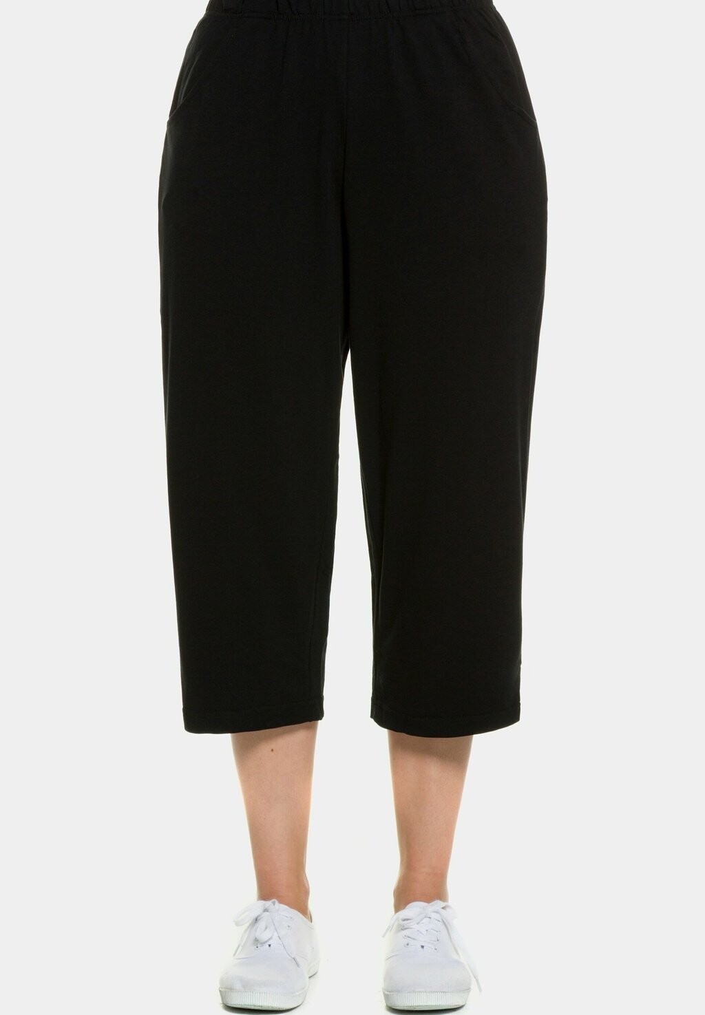 Спортивные брюки Ulla Popken укороченные, черный
Спортивные брюки Ulla Popken укороченные, черный