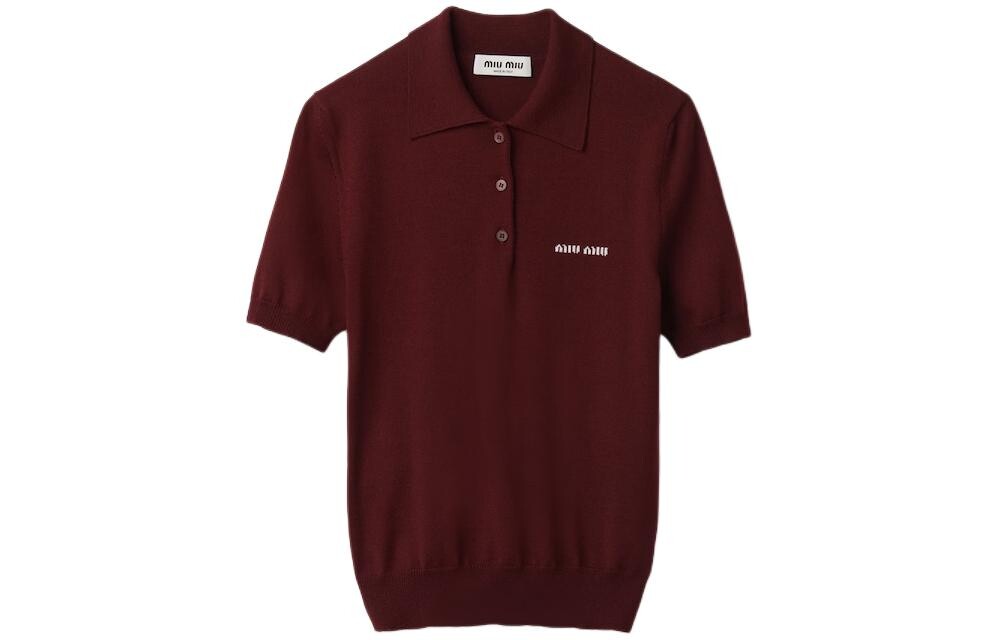 Рубашка поло женская Miu Miu, темно-красный
Рубашка поло женская Miu Miu, темно-красный