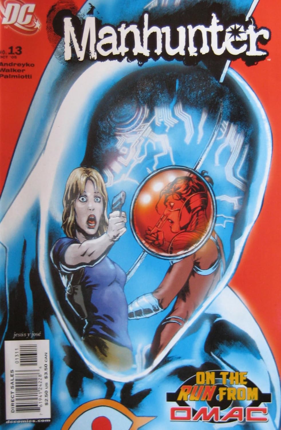 Manhunter, #13, October 2005 (DC Comics)
Manhunter, #13, October 2005 (DC Comics)