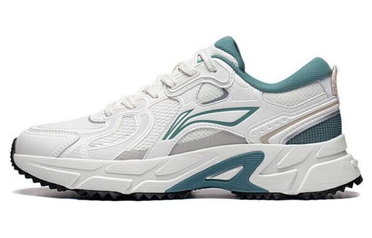 Кроссовки Pick Up The Light для бега мужские с низким верхом белые/серые/зеленые Lining 
Кроссовки Pick Up The Light для бега мужские с низким верхом белые/серые/зеленые Lining