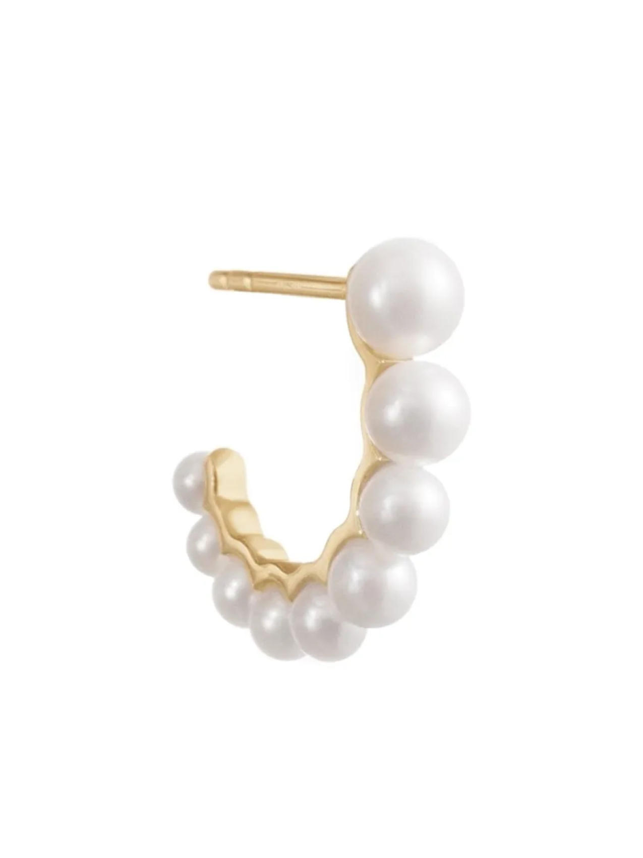 Серьги Petit Boucle De Perle из переработанного желтого золота 14 карат с пресноводным жемчугом Sophie Bille Brahe, золотой
Серьги Petit Boucle De Perle из переработанного желтого золота 14 карат с пресноводным жемчугом Sophie Bille Brahe, золотой