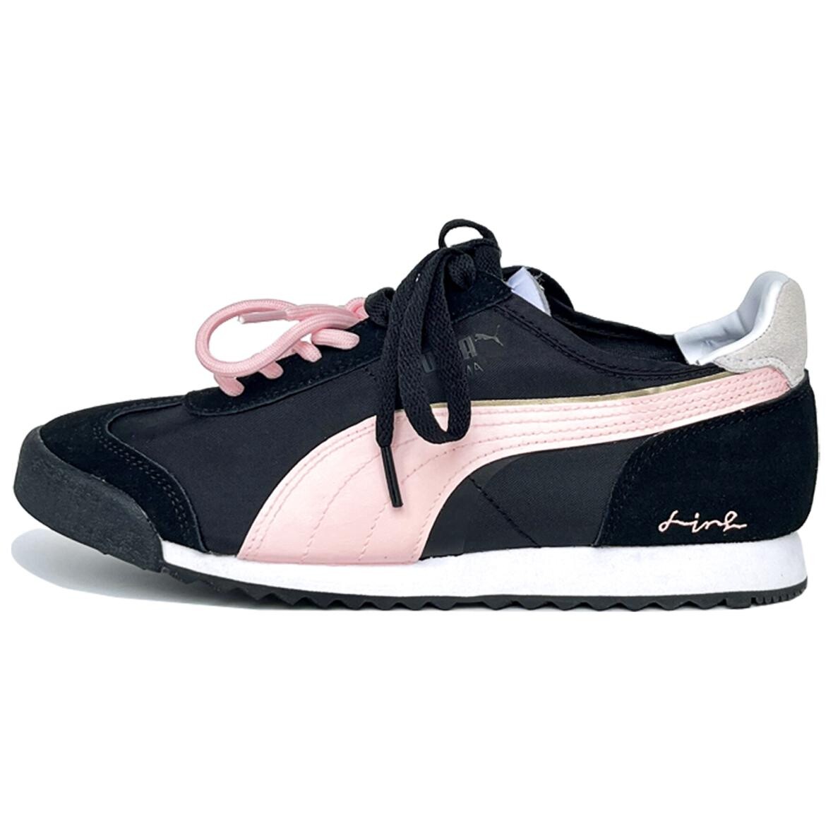 Кроссовки Puma Roma Lifestyle Shoes Unisex Low-top Black/pink, цвет Lotus Color
Кроссовки Puma Roma Lifestyle Shoes Unisex Low-top Black/pink, цвет Lotus Color