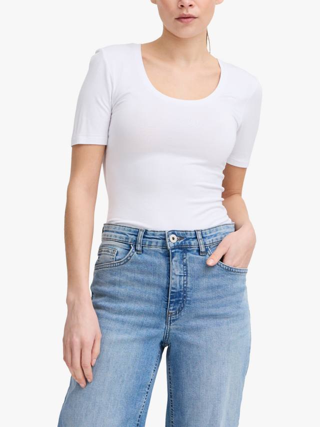 Футболка с круглым вырезом zola ICHI, белый
Футболка с круглым вырезом zola ICHI, белый