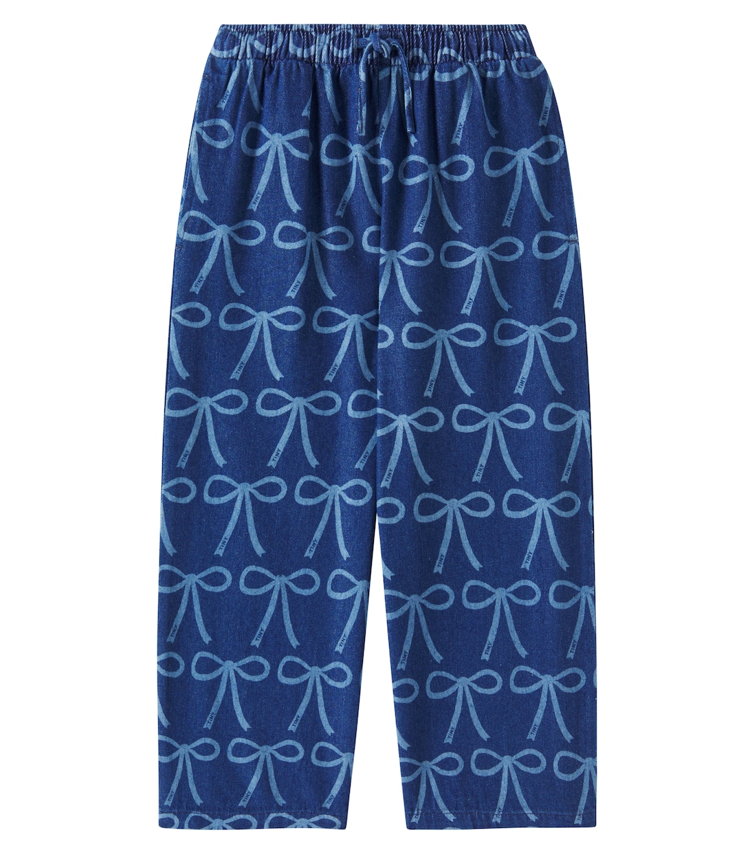 Прямые джинсы Bows Tinycottons, Blue Denim
Прямые джинсы Bows Tinycottons, Blue Denim