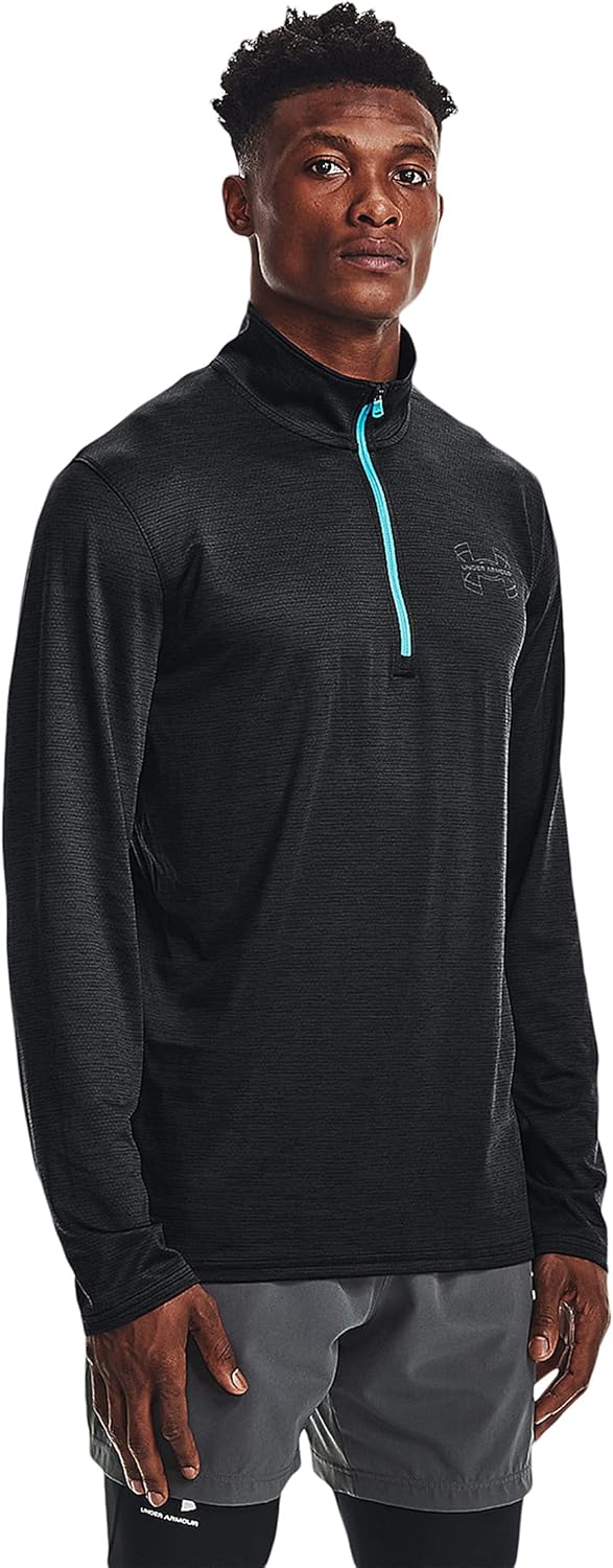 Тренировочная футболка Under Armour Men's Training Vent ½ Zip, Black (001)/Pitch Gray
Тренировочная футболка Under Armour Men's Training Vent ½ Zip, Black (001)/Pitch Gray