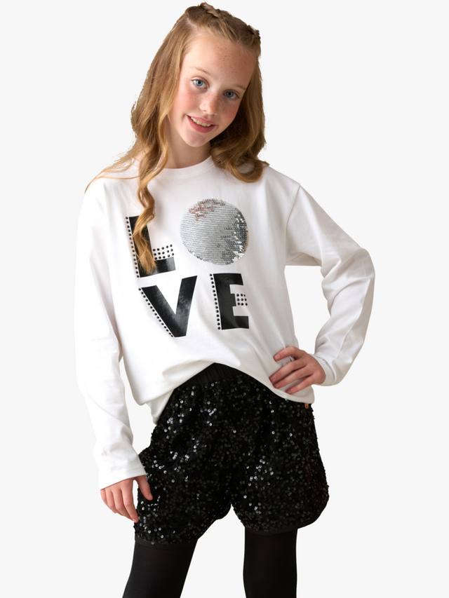 Детская хлопковая футболка Love Disco с длинными рукавами Angel & Rocket, White
Детская хлопковая футболка Love Disco с длинными рукавами Angel & Rocket, White