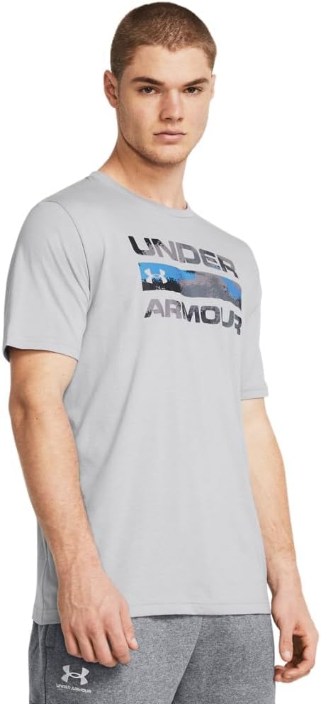 Мужская футболка Under Armour с логотипом Stacked Fill, (011) Mod Gray/Gravel
Мужская футболка Under Armour с логотипом Stacked Fill, (011) Mod Gray/Gravel