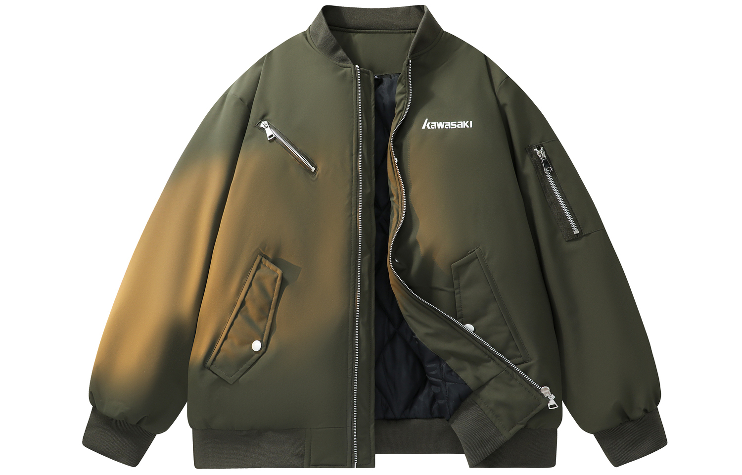 Kawasaki Куртка Unisex, Army Green (Padded)
Kawasaki Куртка Unisex, Army Green (Padded)