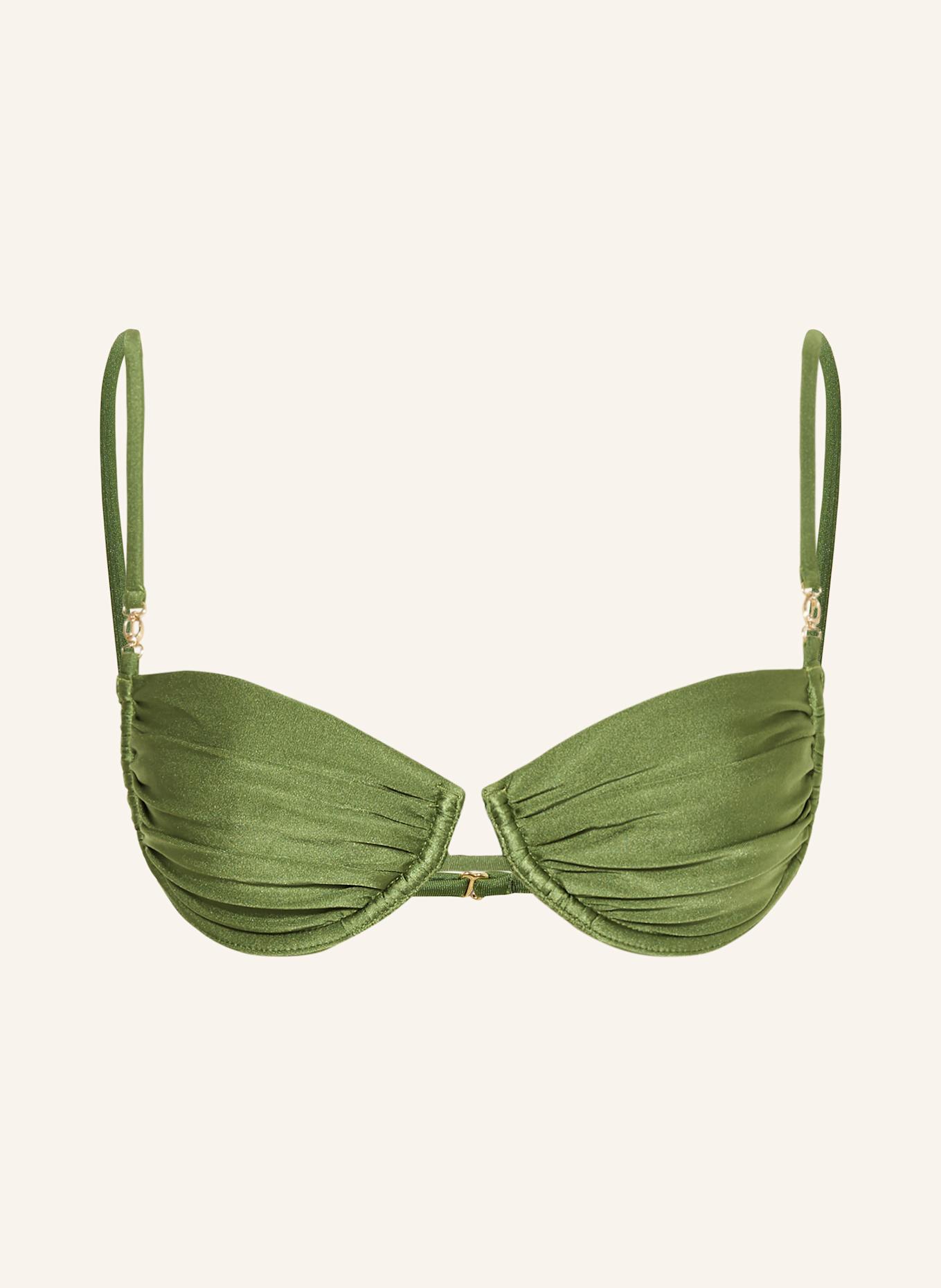 Верх бикини на косточках Эмилия Janthee, зеленый
Верх бикини на косточках Эмилия Janthee, зеленый