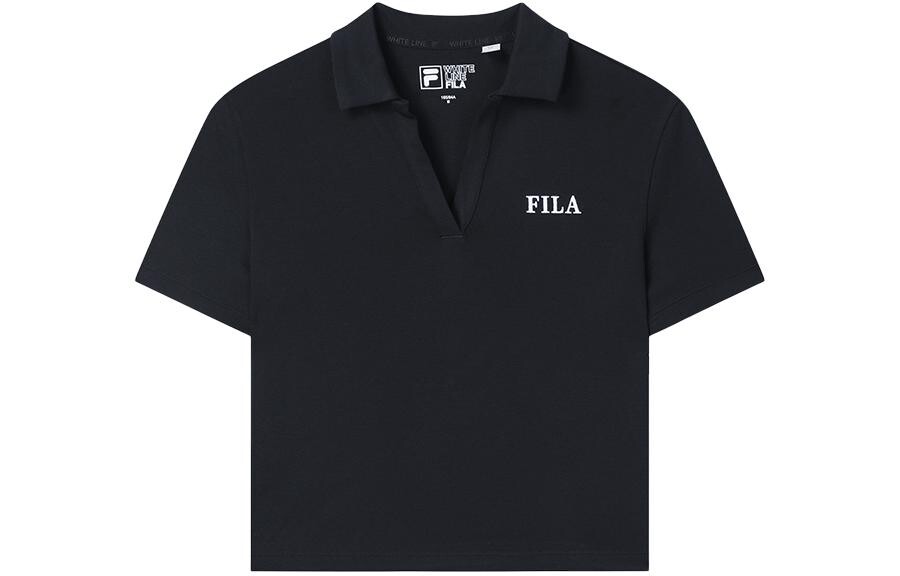 Рубашка поло женская, цвет черный как смоль Fila
Рубашка поло женская, цвет черный как смоль Fila