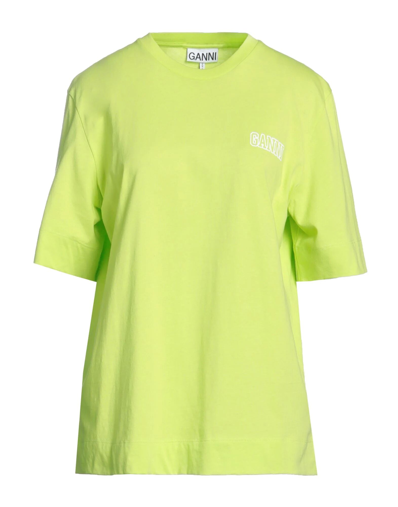 Футболка Ganni, лаймово-зеленый
Футболка Ganni, лаймово-зеленый