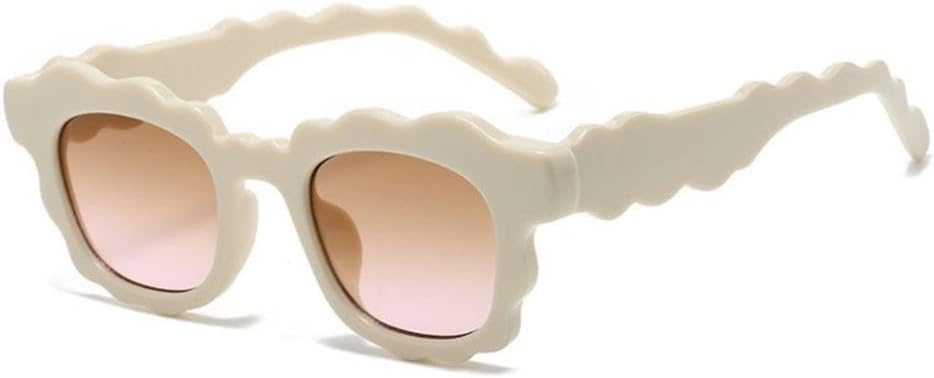 Модные ретро-панк солнцезащитные очки с волнистым рисунком для женщин, стильные мужские классические солнцезащитные очки неправильной формы, элегантные очки с защитой от УФ-излучения UV400 generic, C6
Модные ретро-панк солнцезащитные очки с волнистым рисунком для женщин, стильные мужские классические солнцезащитные очки неправильной формы, элегантные очки с защитой от УФ-излучения UV400 generic, C6