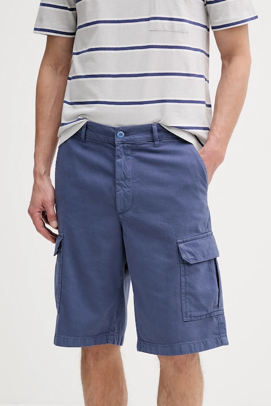 Шорты с добавлением льна United Colors Of Benetton, синий
Шорты с добавлением льна United Colors Of Benetton, синий