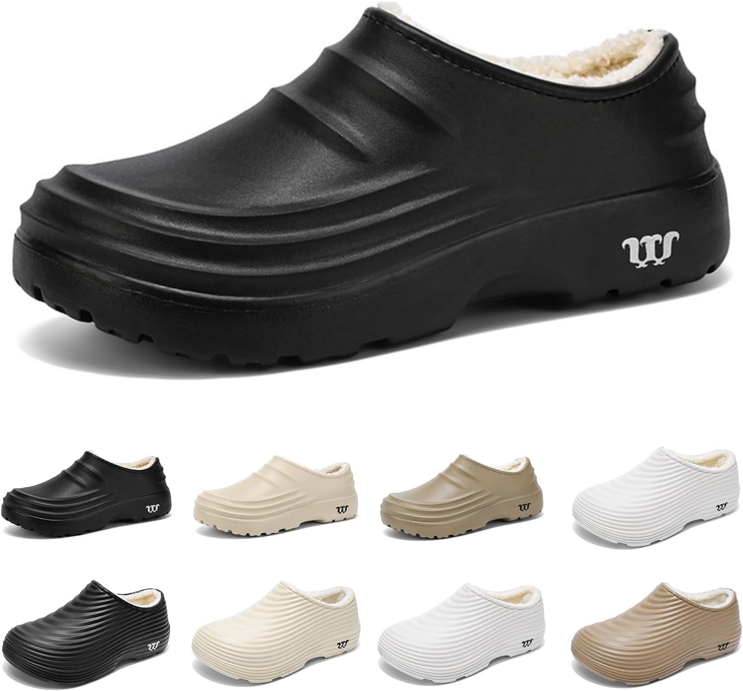 Сабо Armadillo для женщин и мужчин, нескользящая рабочая обувь, водонепроницаемые тапочки на меховой подкладке, легкие, идеально подходят для кухни, здравоохранения, садоводства Kvotuu, черный
Сабо Armadillo для женщин и мужчин, нескользящая рабочая обувь, водонепроницаемые тапочки на меховой подкладке, легкие, идеально подходят для кухни, здравоохранения, садоводства Kvotuu, черный