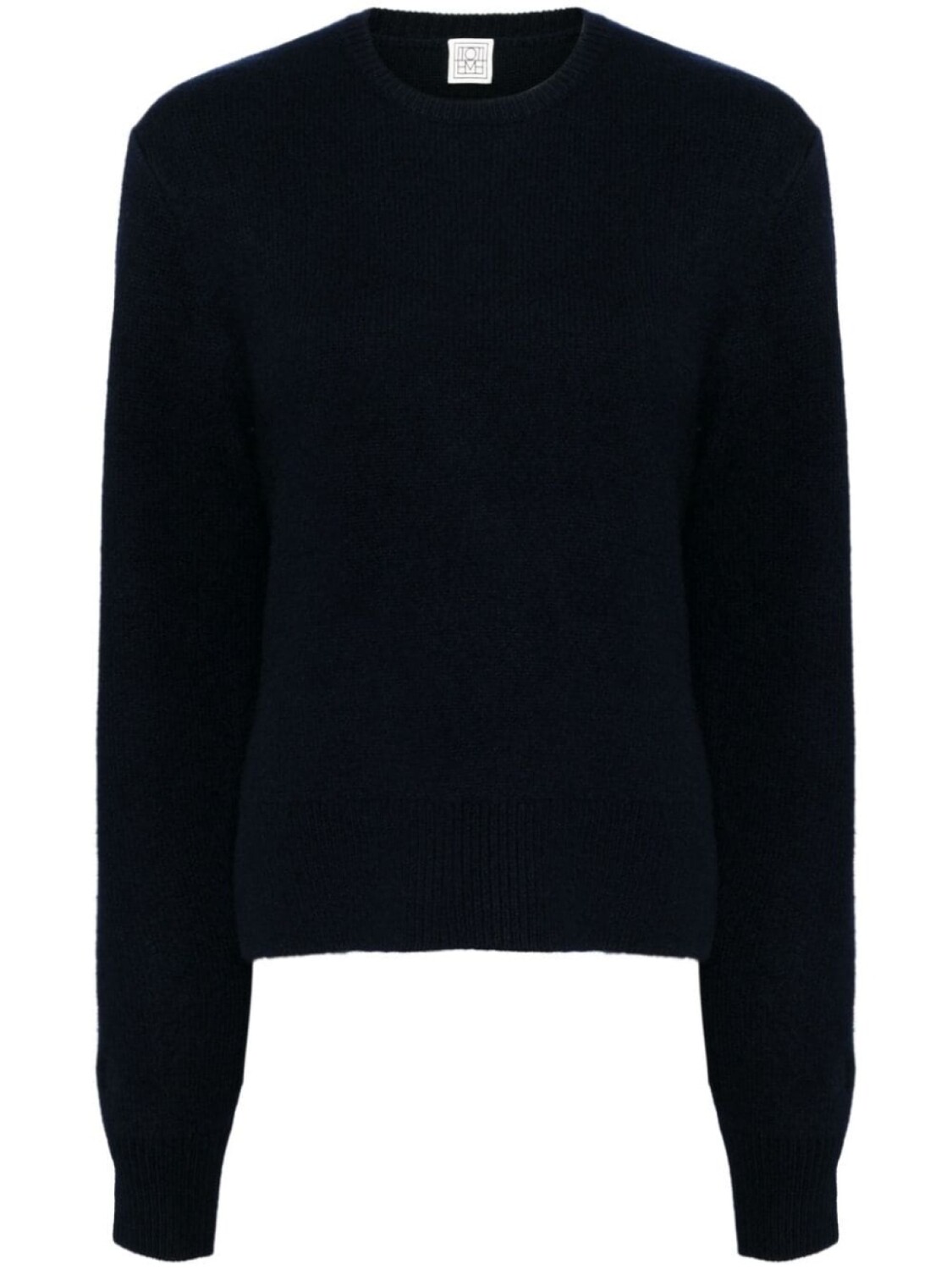 TOTEME укороченный джемпер с круглым вырезом, синий
TOTEME укороченный джемпер с круглым вырезом, синий