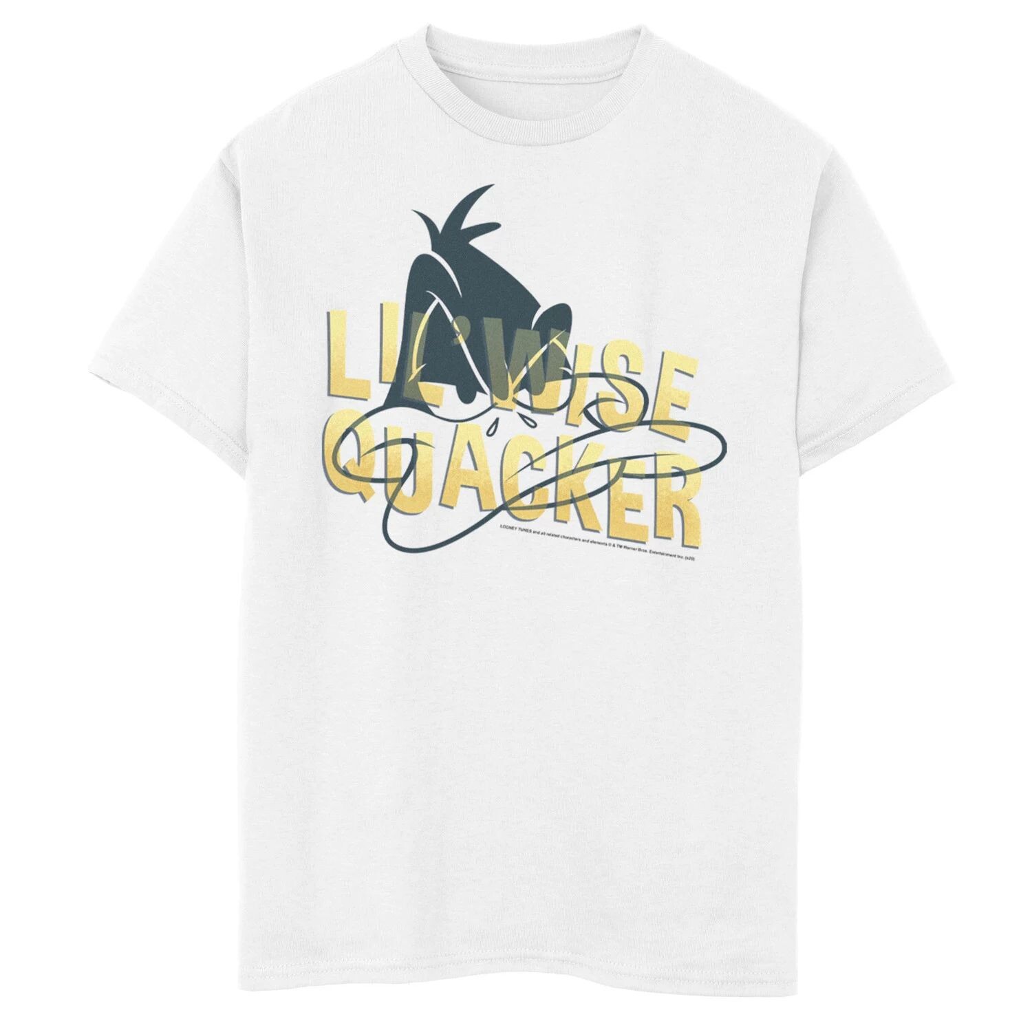Футболка с рисунком Daffy Duck Lil' Wise Quacker для мальчиков 8–20 лет Looney Tunes Licensed Character
Футболка с рисунком Daffy Duck Lil' Wise Quacker для мальчиков 8–20 лет Looney Tunes Licensed Character