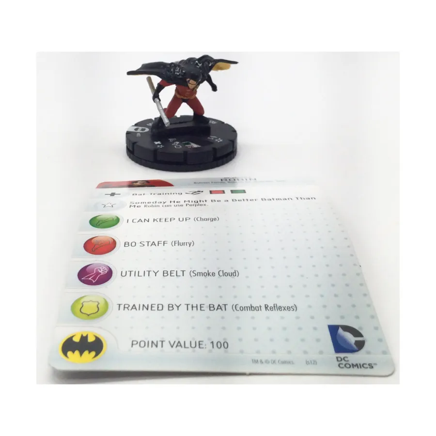 Робин #012, DC HeroClix - Batman - Streets of Gotham - Singles
Робин #012, DC HeroClix - Batman - Streets of Gotham - Singles