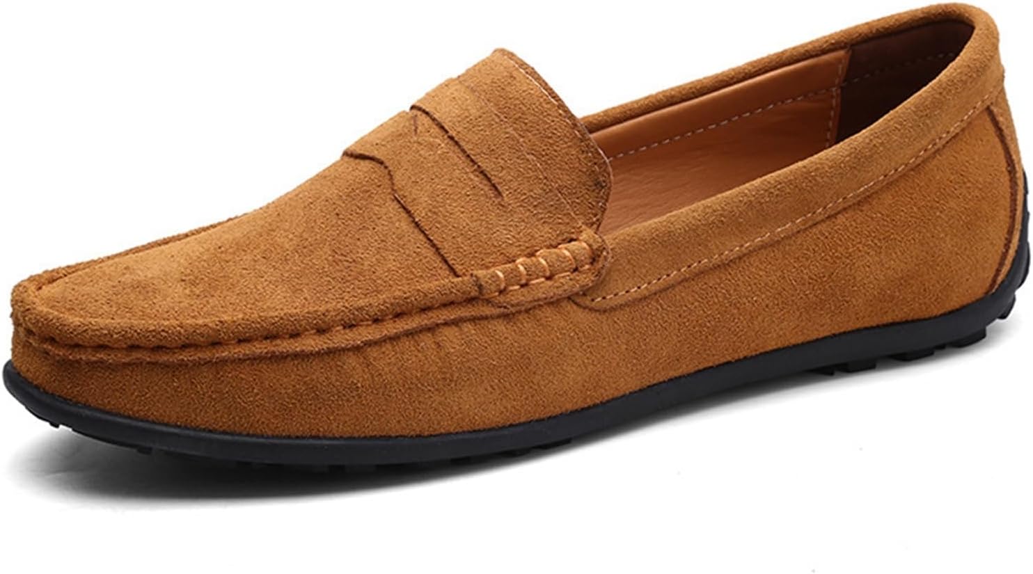 Мужские модные пенни-лоферы из замши с кожей, слипоны, повседневные туфли на плоской подошве, обувь, модные легкие ходовые туфли для мужчин Generic, светло-коричневый
Мужские модные пенни-лоферы из замши с кожей, слипоны, повседневные туфли на плоской подошве, обувь, модные легкие ходовые туфли для мужчин Generic, светло-коричневый