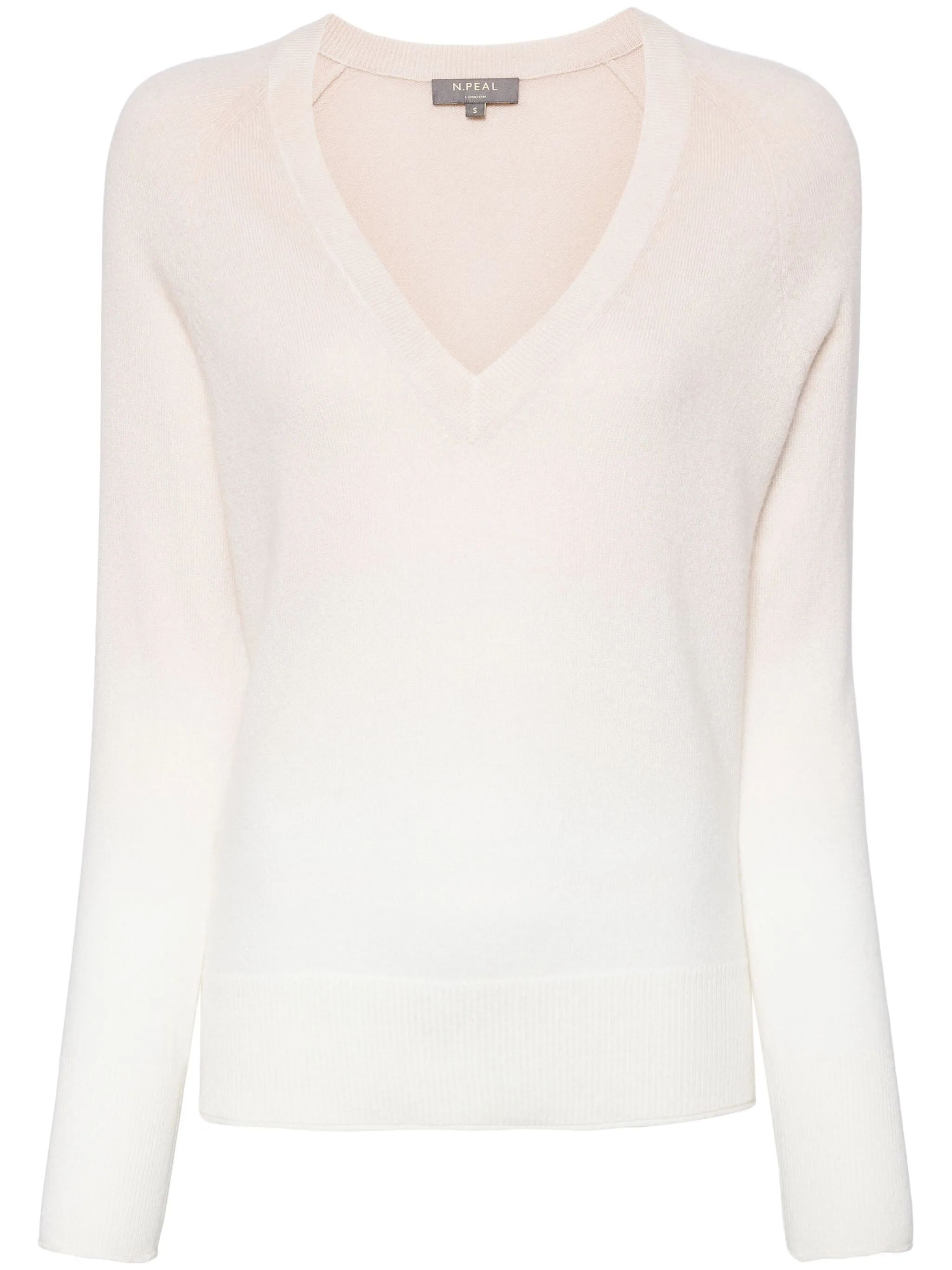 Кашемировый джемпер с эффектом градиента N.Peal, нейтральный
Кашемировый джемпер с эффектом градиента N.Peal, нейтральный