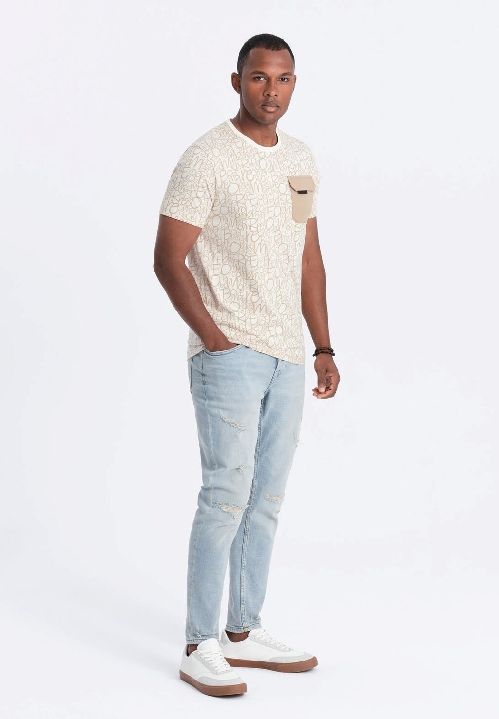 Футболка с принтом Ombre, бежевый
Футболка с принтом Ombre, бежевый