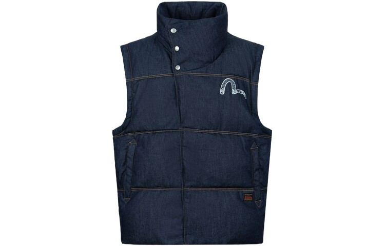 Майка мужская джинсовый синий Evisu, синий
Майка мужская джинсовый синий Evisu, синий