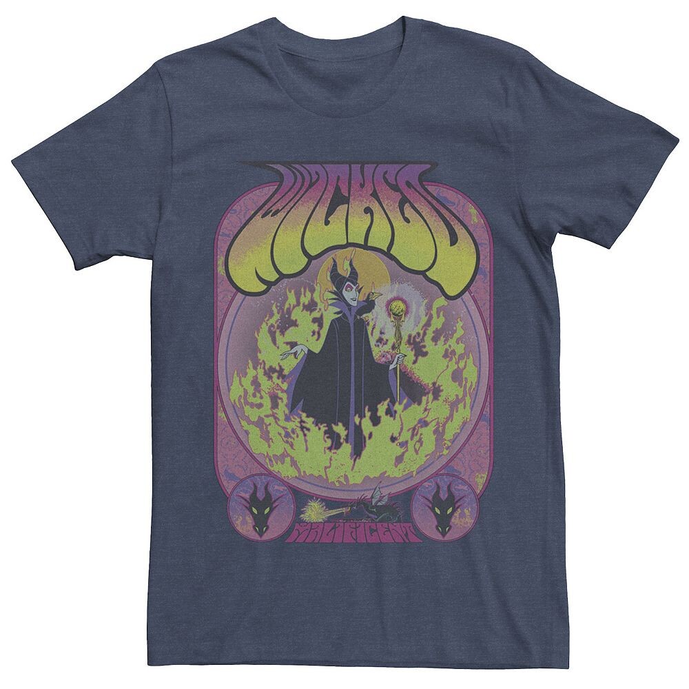 Мужская футболка Disney's Wicked Maleficent Flames Licensed Character, цвет Navy Heather 
Мужская футболка Disney's Wicked Maleficent Flames Licensed Character, цвет Navy Heather