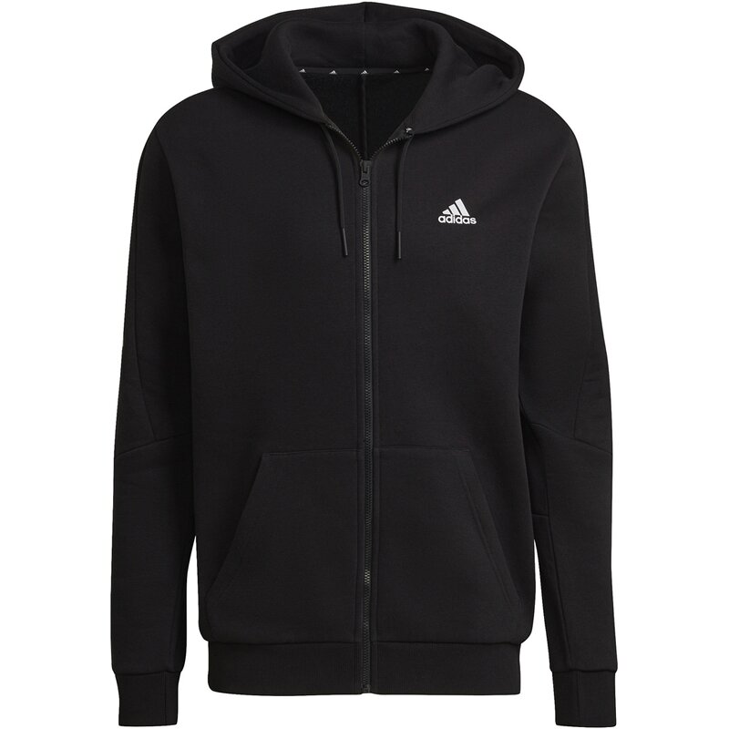 Hooded sweatshirt m fi wtr fz Adidas, черный
Hooded sweatshirt m fi wtr fz Adidas, черный