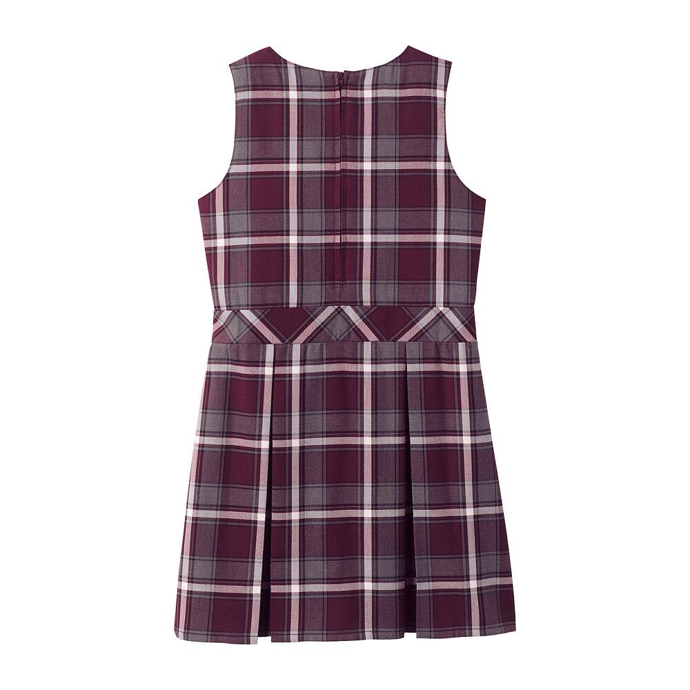 Клетчатый джемпер для школьной формы Lands' End для девочек 2–20 лет, цвет White Green Plaid 
Клетчатый джемпер для школьной формы Lands' End для девочек 2–20 лет, цвет White Green Plaid