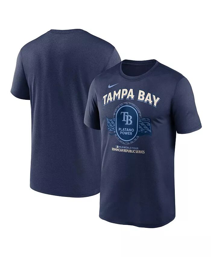 Мужская темно-синяя футболка Tampa Bay Rays Dominican Republic Series Legend Nike
Мужская темно-синяя футболка Tampa Bay Rays Dominican Republic Series Legend Nike