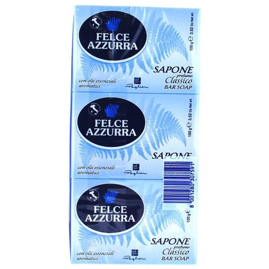 Итальянское мыло CLASSICO 3x100г FELCE AZZURRA
Итальянское мыло CLASSICO 3x100г FELCE AZZURRA