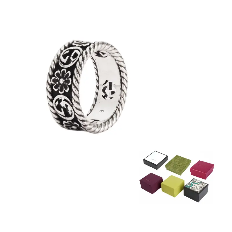 Серебряное кольцо для мужчин Sterling Silver GUCCI, серебряный
Серебряное кольцо для мужчин Sterling Silver GUCCI, серебряный