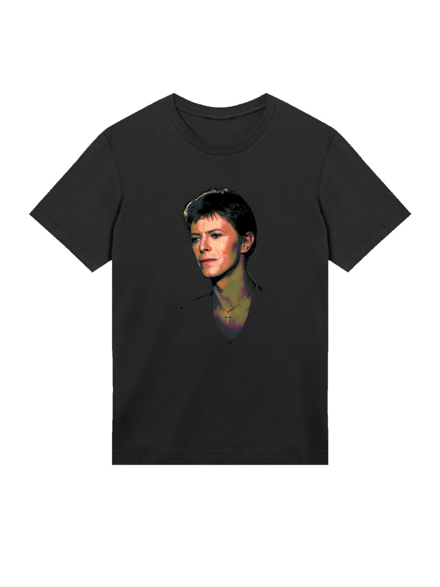 Рубашка F4NT4STIC TV Times Pop Star David Bowie 1977, черный
Рубашка F4NT4STIC TV Times Pop Star David Bowie 1977, черный