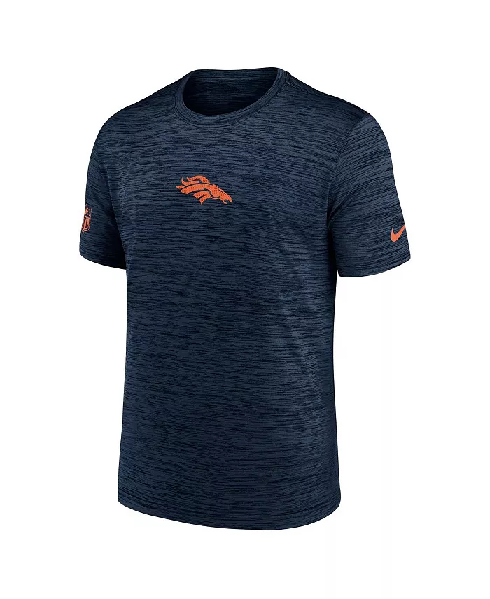 Мужская синяя футболка Denver Broncos Sideline Velocity Performance Nike
Мужская синяя футболка Denver Broncos Sideline Velocity Performance Nike