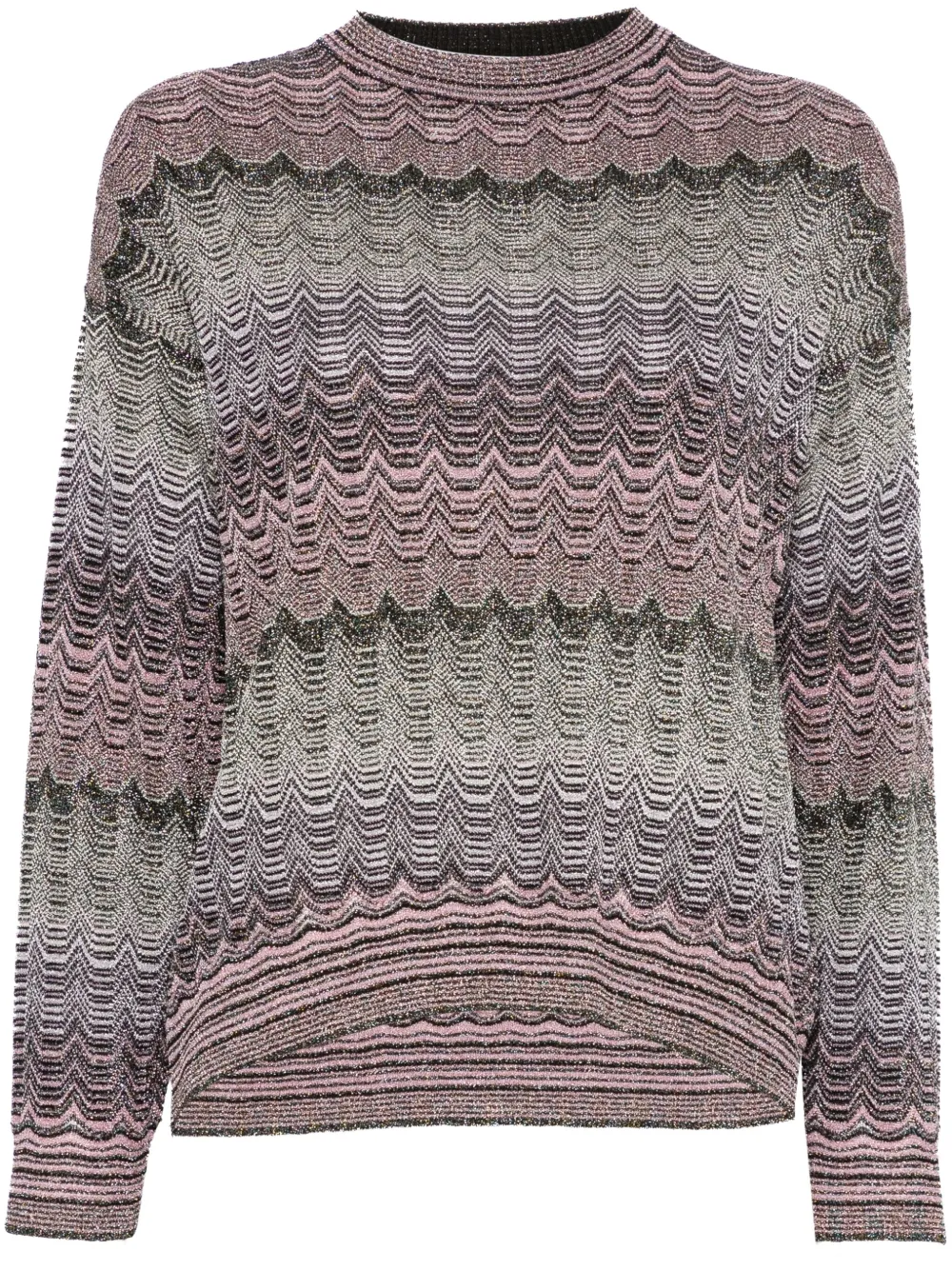 Свитер с узором зигзаг Missoni, черный
Свитер с узором зигзаг Missoni, черный