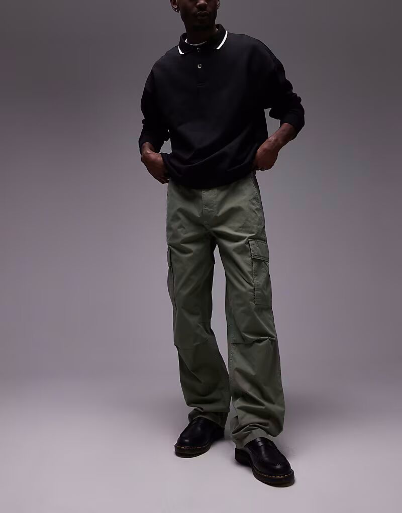 Свободные брюки-карго прямого кроя Tommy Jeans Jamie зеленого цвета
Свободные брюки-карго прямого кроя Tommy Jeans Jamie зеленого цвета