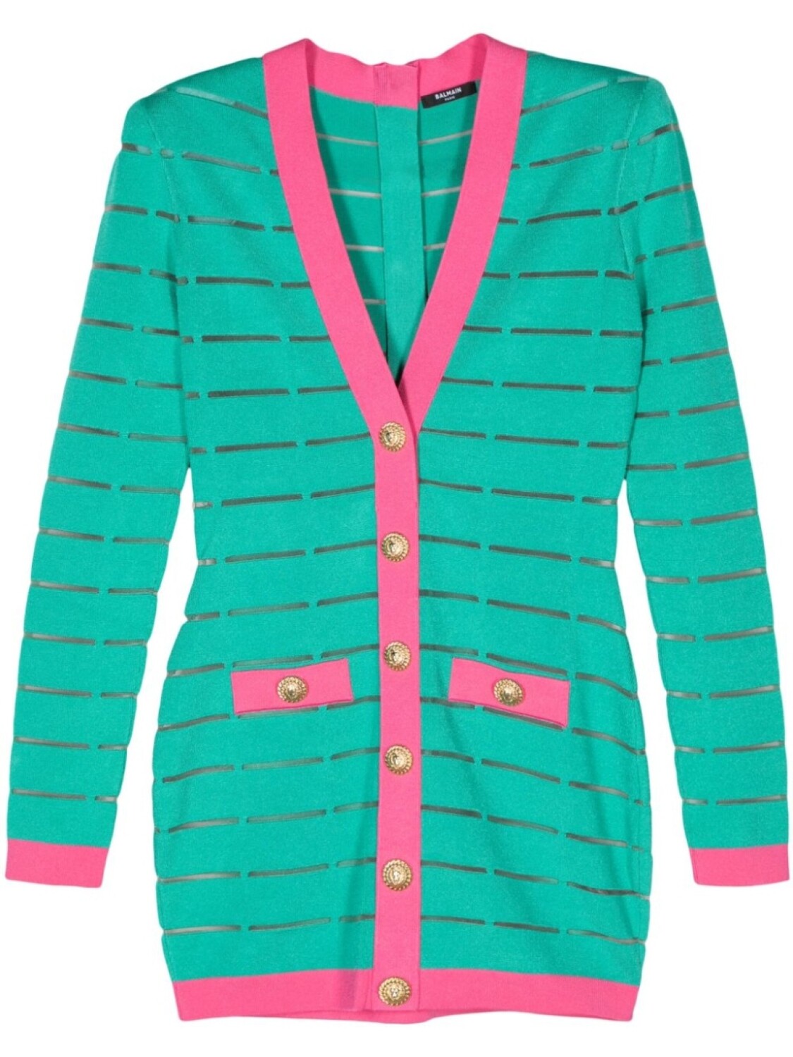 Balmain трикотажное платье мини, зеленый
Balmain трикотажное платье мини, зеленый