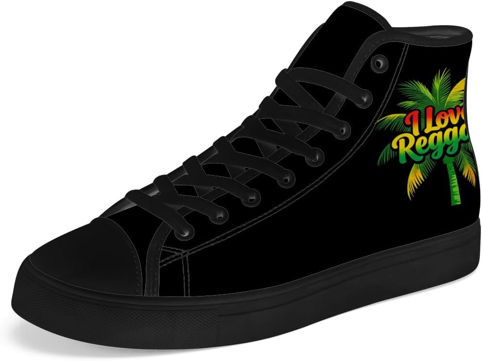 Высокие кеды Rasta из ткани для мужчин и женщин, регги высокие кроссовки на шнуровке, повседневная обувь, подарок для папы и мамы Chebing, черный
Высокие кеды Rasta из ткани для мужчин и женщин, регги высокие кроссовки на шнуровке, повседневная обувь, подарок для папы и мамы Chebing, черный