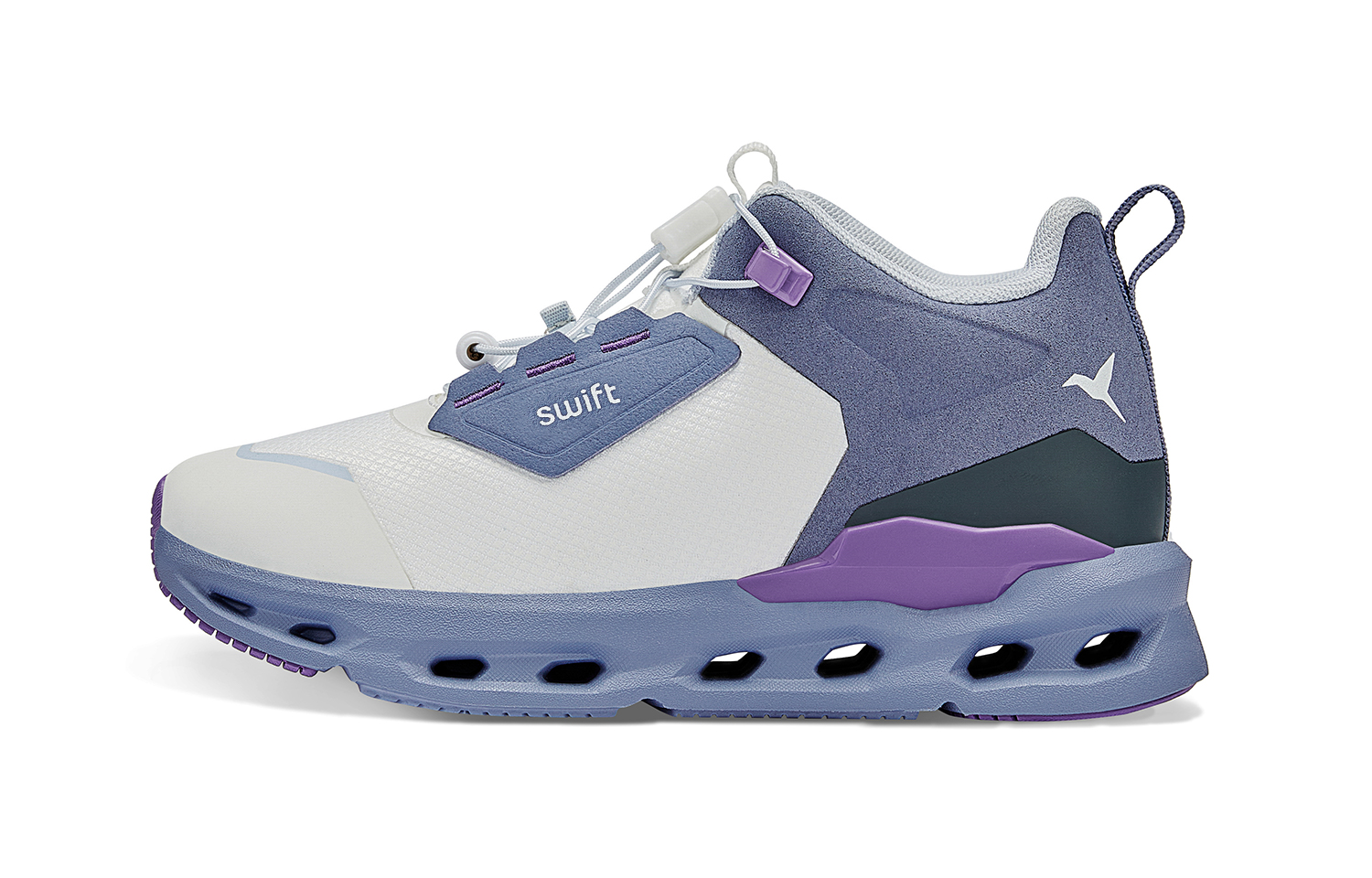 Кроссовки для бега с низким верхом, амортизацией и поддержкой отскока, противоскользящие, детские SWIFT, Holiday blues
Кроссовки для бега с низким верхом, амортизацией и поддержкой отскока, противоскользящие, детские SWIFT, Holiday blues