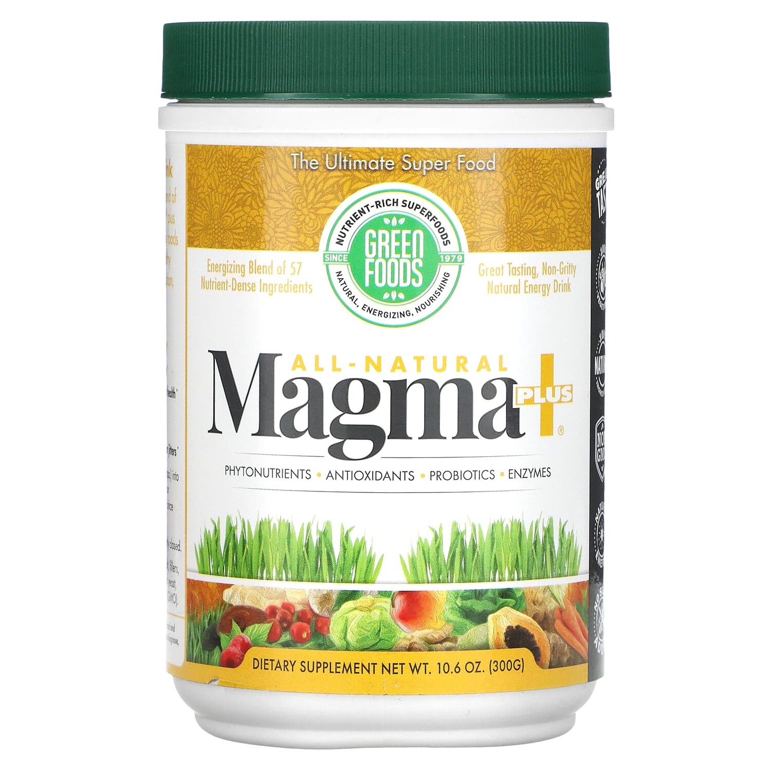 Green Foods Corporation All-Natural Magma Plus 10.6 oz (300 g)
Green Foods Corporation All-Natural Magma Plus 10.6 oz (300 g)