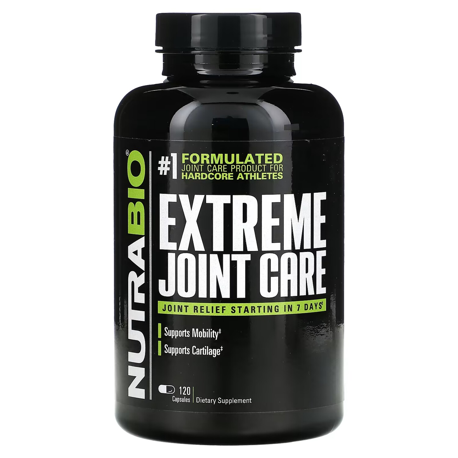 NutraBio Extreme Joint Care 120 капсул
NutraBio Extreme Joint Care 120 капсул