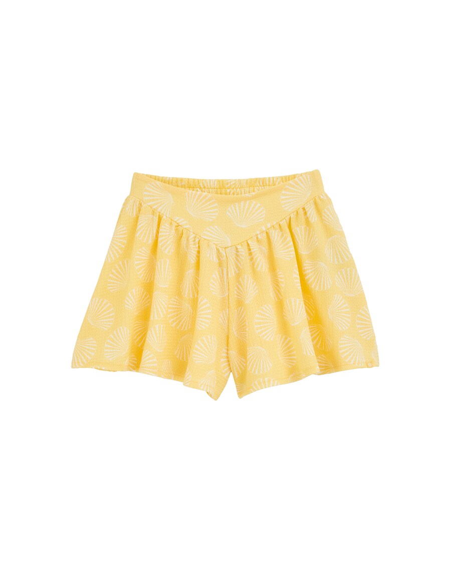 Обычные брюки WE Fashion, желтый 
Обычные брюки WE Fashion, желтый