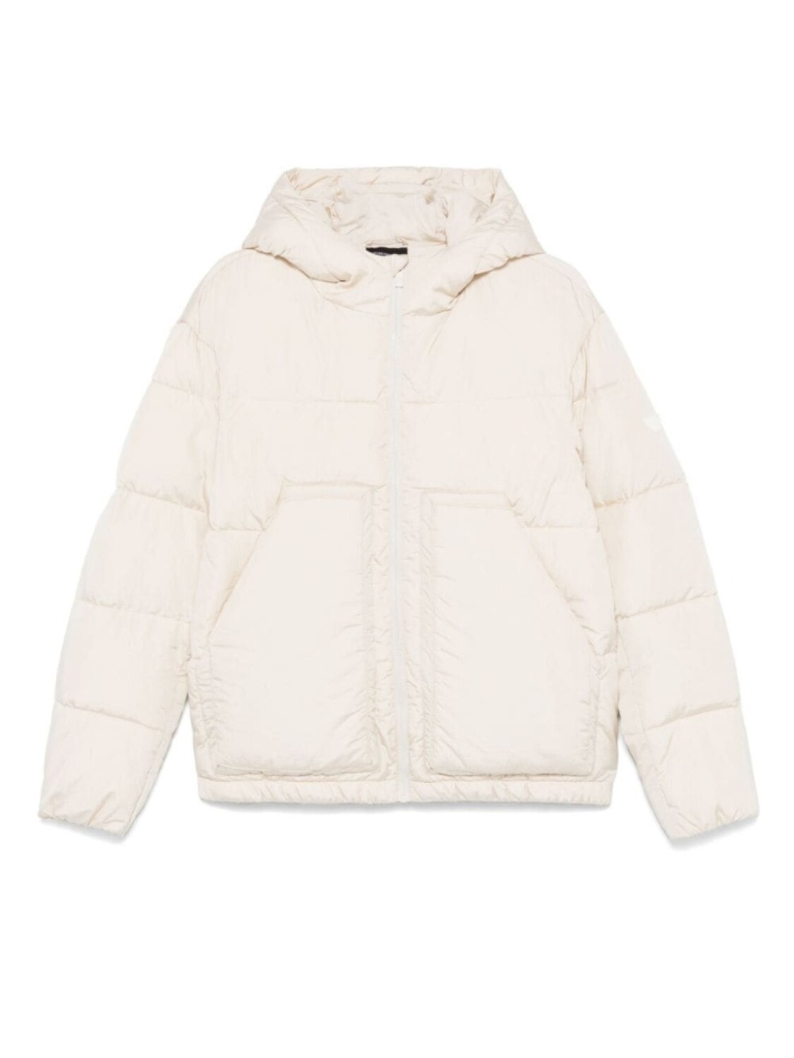 Emporio Armani Kids стеганая куртка-пуховик, нейтральный цвет 
Emporio Armani Kids стеганая куртка-пуховик, нейтральный цвет