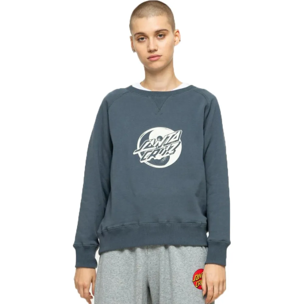 Толстовка Santa Cruz Crew yin yang dot front, серый
Толстовка Santa Cruz Crew yin yang dot front, серый