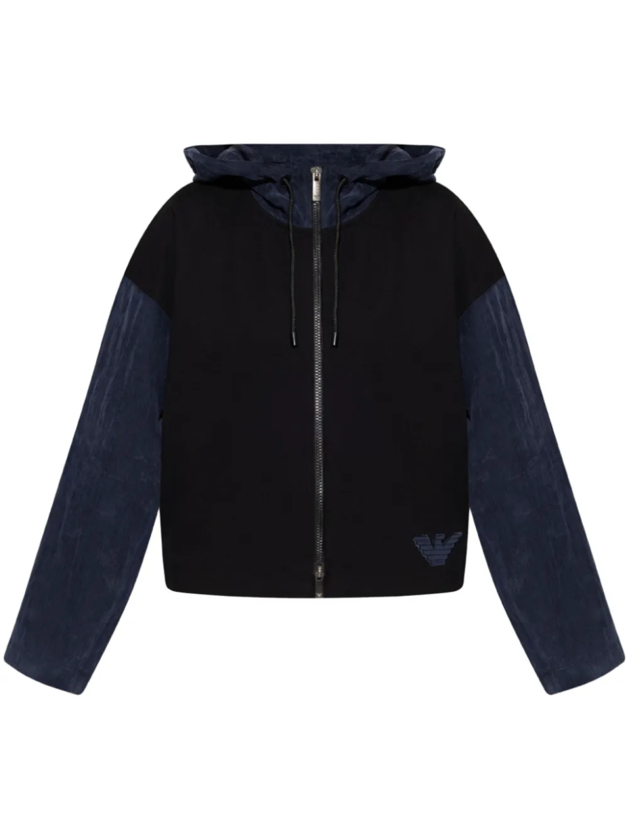 Куртка с капюшоном и логотипом Emporio Armani, черный 
Куртка с капюшоном и логотипом Emporio Armani, черный