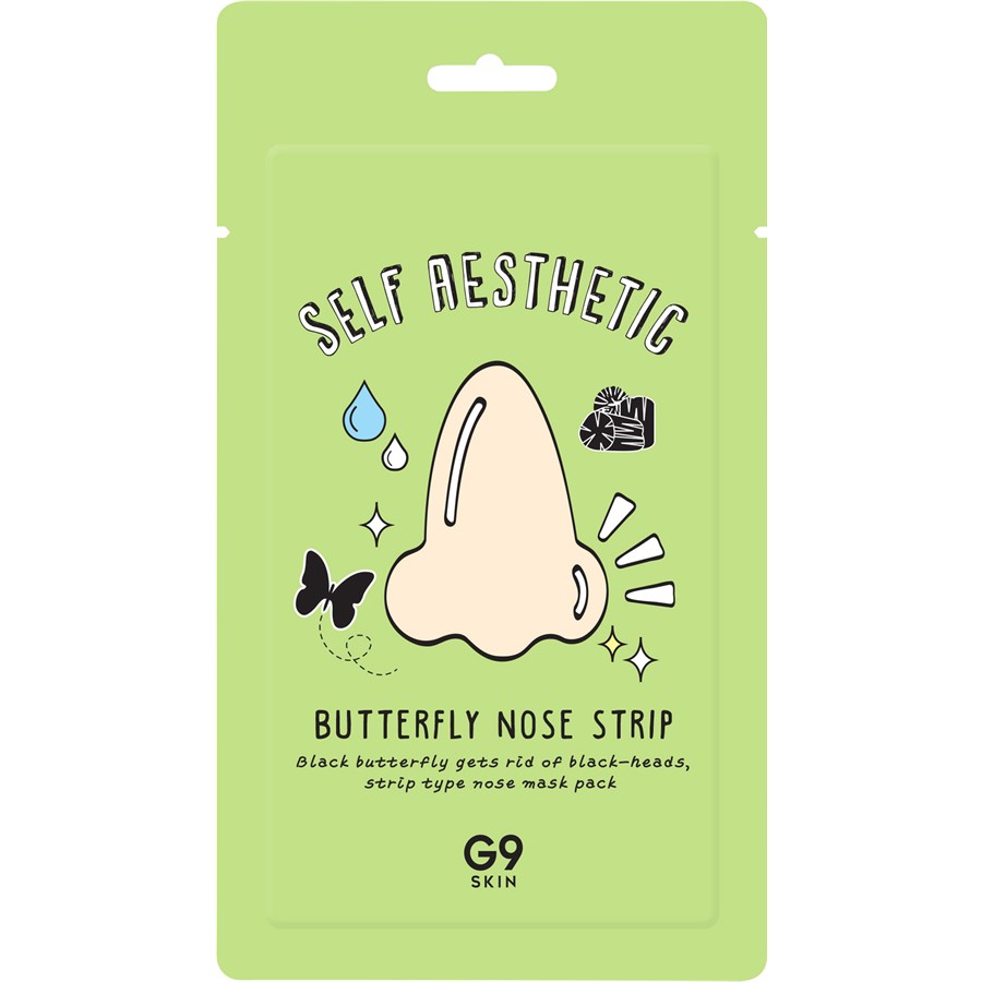 Маска для лица G9 Skin Butter Fly Nose Strip, 2 g 
Маска для лица G9 Skin Butter Fly Nose Strip, 2 g