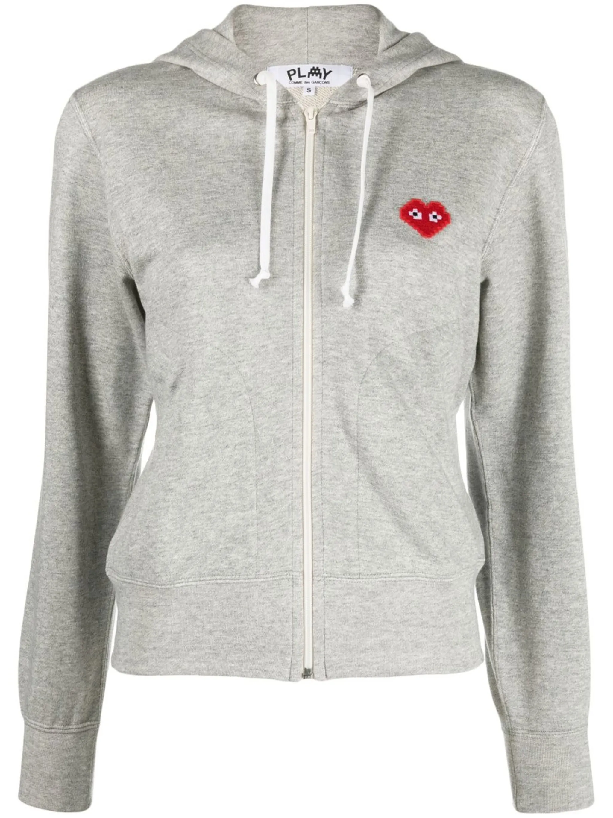Худи на молнии с вышивкой Comme Des Garçons Play, серый
Худи на молнии с вышивкой Comme Des Garçons Play, серый